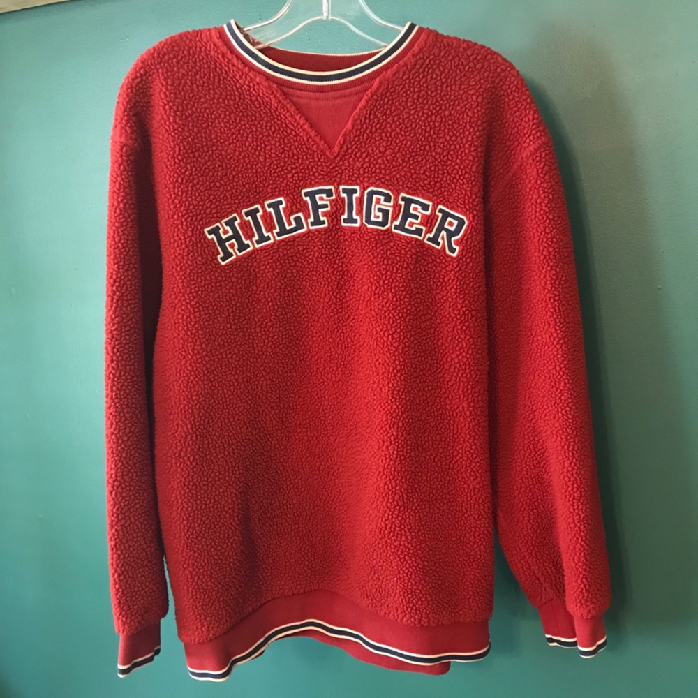 VTG Tommy Hilfiger Sherpa Sweatshirt